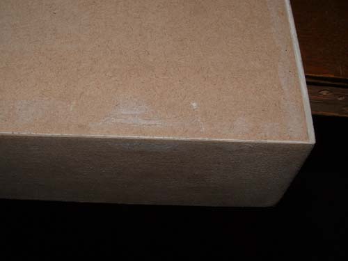 Schleifen der Spachtelung