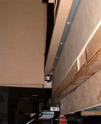 Unterster Führungswagen